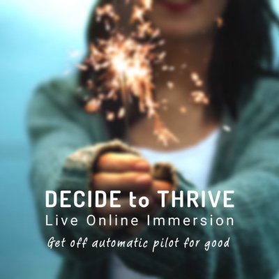 Decide to Thrive Immersion.